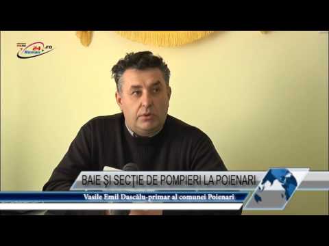 BAIE ŞI SECŢIE DE POMPIERI LA POIENARI