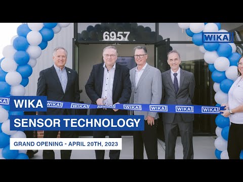 WIKA Sensor Technology Grand Opening!! 🎉