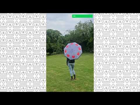 Видеообзор Женский зонт Fulton L354 Minilite-2 Love Heart Spot (Сердца)