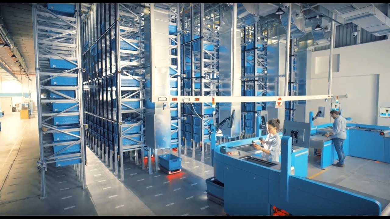 El supermercado subterráneo que entrega los pedidos en una hora