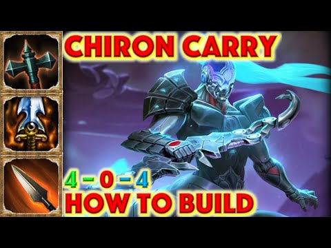 SMITE HOW TO BUILD CHIRON - Chiron Carry Build + How To + Guide (Season 7 Conquest) 2020 Centaurion