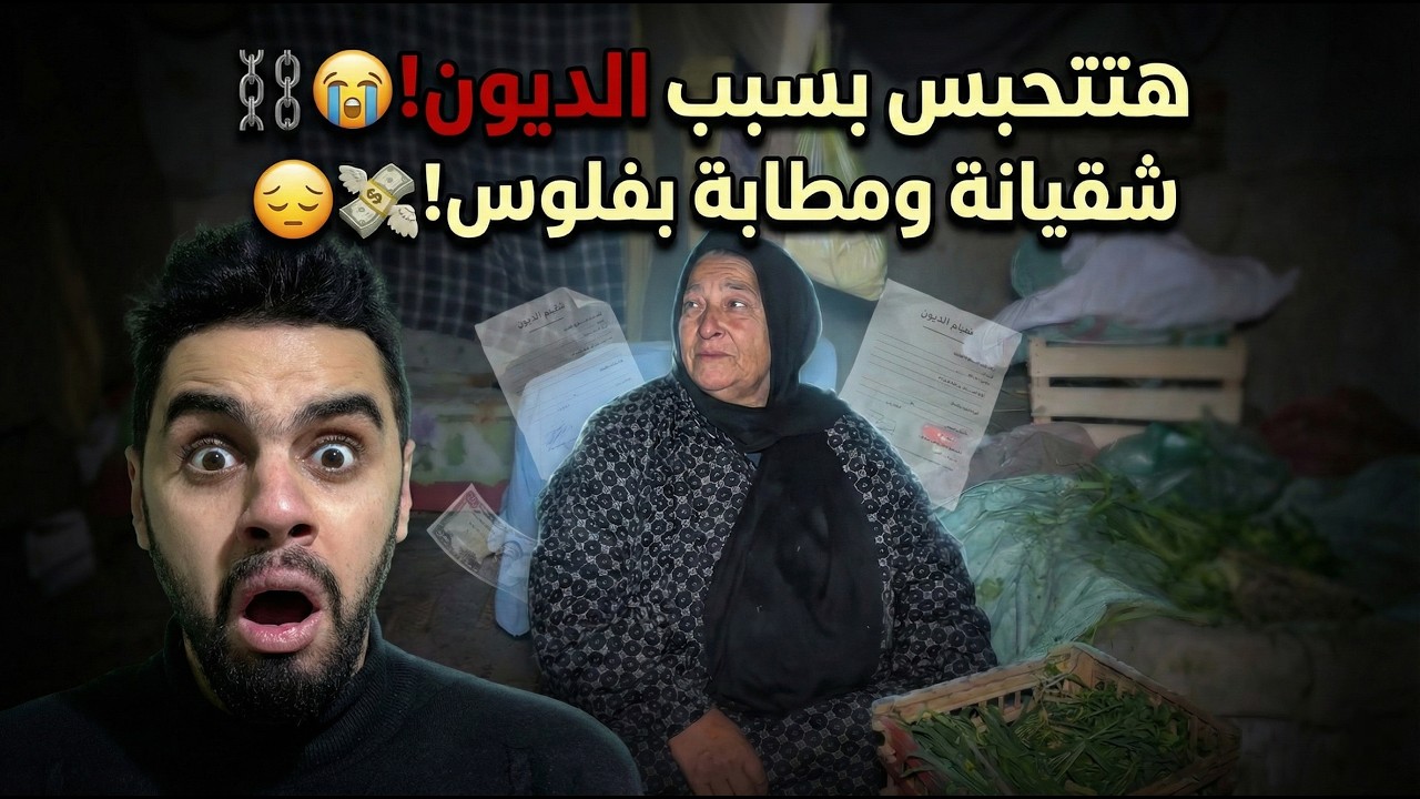 بائعة خضار تبكي بحرقة "عليا ديون للناس ومش لاقية أاكل عيالي" 😭💔 (مأساة تقطع ?