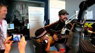 Micah &amp; Gordie Johnson of Big Sugar @ K-Rock 105.7 Open up Baby
