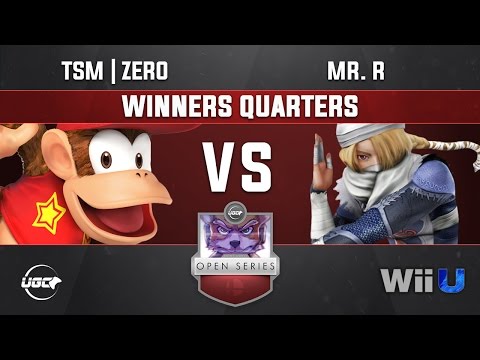 UGC Smash 4 WINNERS QUARTERS - TSM | ZeRo (Diddy Kong) vs Mr. R (Sheik)