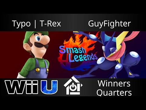 Go To Your Locals 2 - Typo | T-Rex (Luigi) vs GuyFighter (Greninja) - Smash 4 Winners Quarters