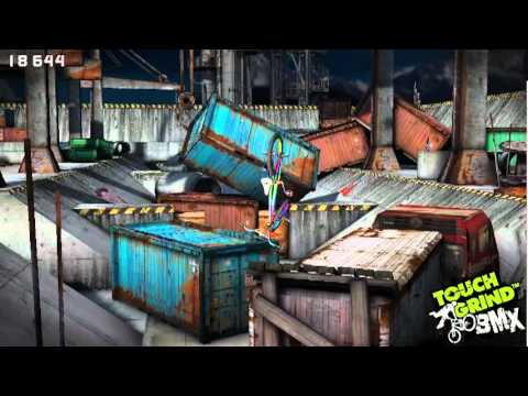 Touchgrind BMX The Docks Do a flip in every big jump