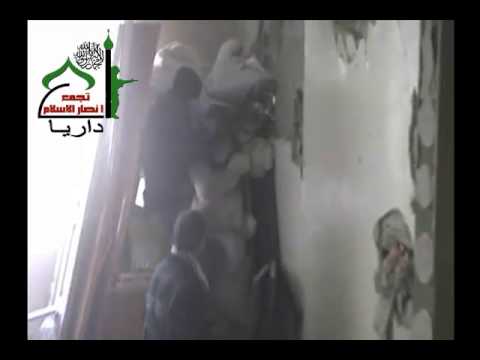 اشتباكات بين عناصر كتائب الصحابة وقوات النظام في مدينة داريا