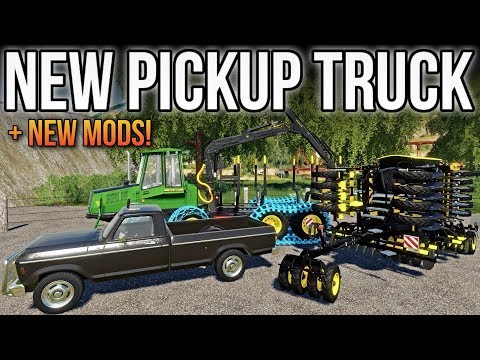 NEW MODS! Old Pickup Truck & Unique Seeder + John Deere Update!