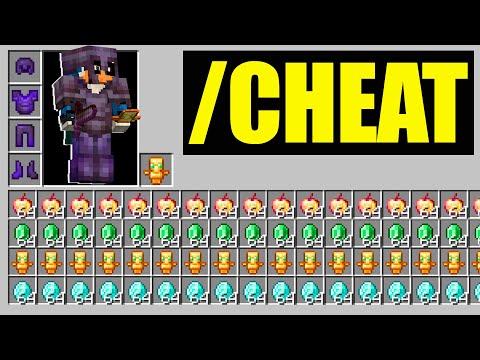 MINECRAFT MA POSSO USARE I CHEAT - BEDWARS CON LA CREATIVA