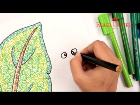 Teknik Mewarnai Dengan Crayon Faber Castell Gambar Mewarnai Gratis