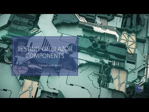 Testing ASP NET5 Blazor Counter Component Using bUnit Package in xUnit Framework