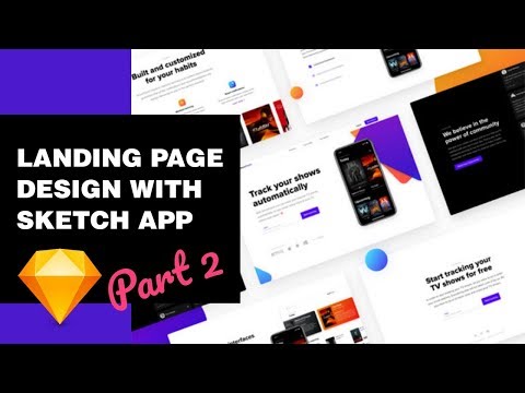 How to Design a Landing Page With Sketch App - Part 2