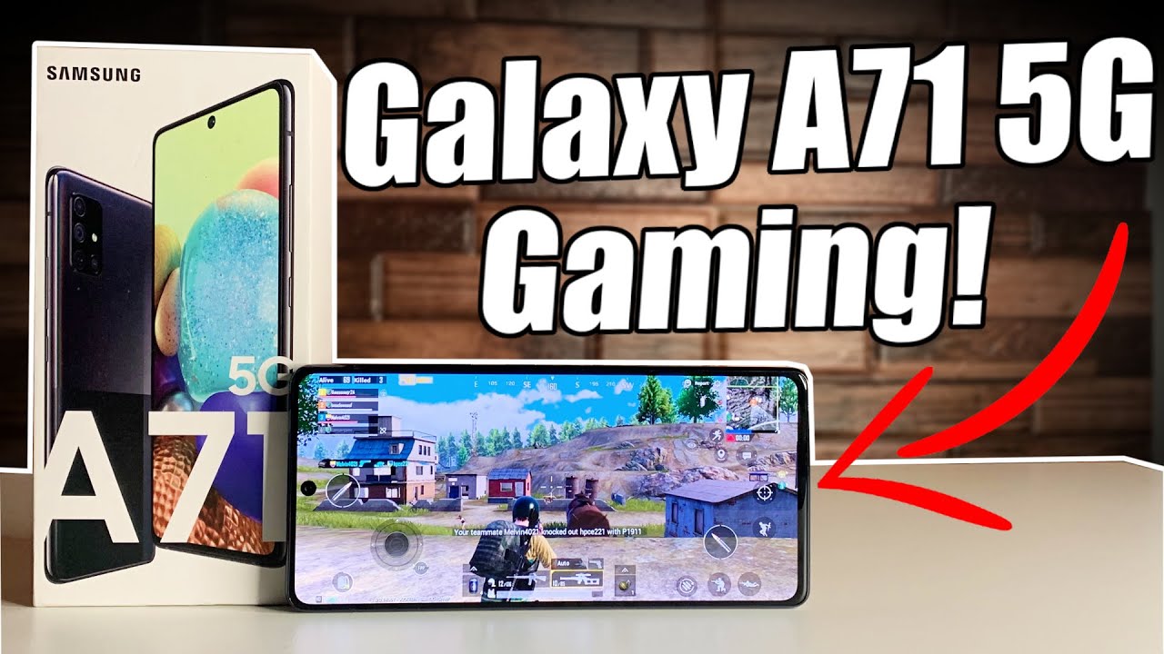 Samsung Galaxy A71 5G Gaming Review!