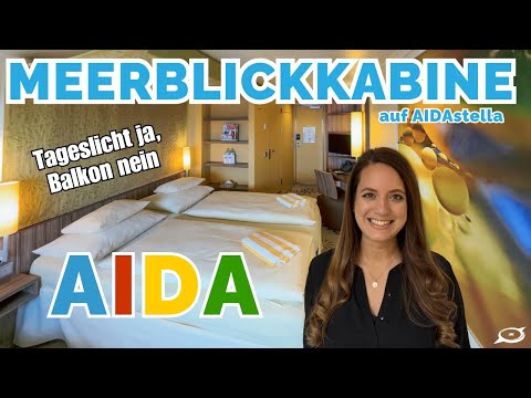 Meerblickkabine auf AIDA: zwischen Innen- und Balkonkabine