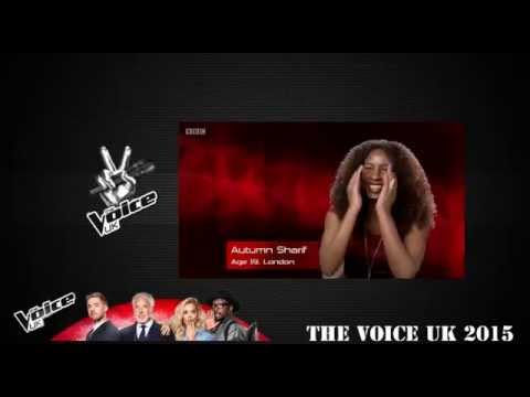 The Voice UK Season 4 2015 Autumn Sharif 'Crying For No Reason' Blind Auditions 7