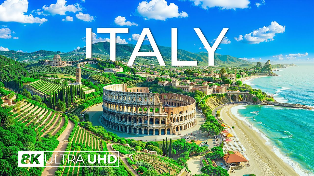 WONDERS OF ITALY | Top Must Visit Places in Italy 🌍 Travel Video 8K