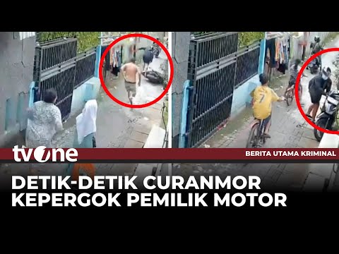Terpergok Pemilik Motor, Pelaku Curanmor Ancam Korban Dengan Senpi | Berita Utama Kriminal