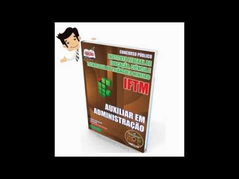 Apostila Concurso IFTM-MG 2015 - Auxiliar em Administração
