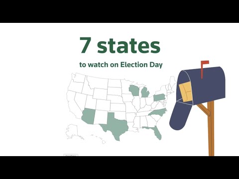 #2020年大選前要關注的七個州 (Seven states to watch ahead of #Election2020)