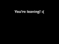 So Many Ways To Say Goodbye