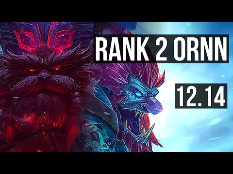 ORNN vs TRUNDLE (TOP) | Rank 2 Ornn, 5/1/6 | EUW Challenger | 12.14