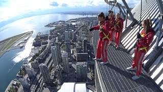 CN Tower EdgeWalk- 1,168ft (FULL EXPERIENCE) Toronto, Canada