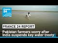 Pakistan Farmers Worry After India Suspends Key Water Treaty FRANCE 24 English