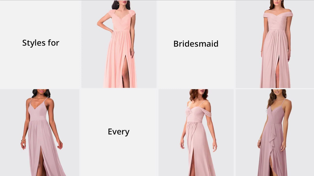 Azazie Affordable Bridesmaid Dresses Starting At $69