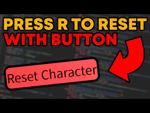 How to Make an R To Reset Button - Roblox Scripting Tutorial