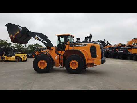 Hyundai HL980A, frontal loader