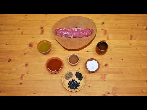 Ancient Roman Pork Roast with Myrtle Berry Sauce