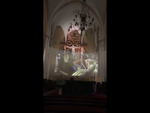 Laura Lalazarjanz&Lada Labzina "The Pray of the World" Vangelis . Catholic Church in Moscow