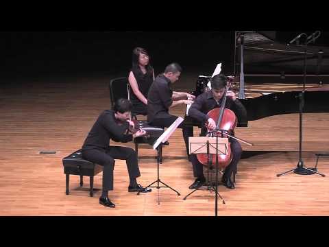 Ensemble Ditto plays the Finale of Mendelssohn C minor Piano Trio