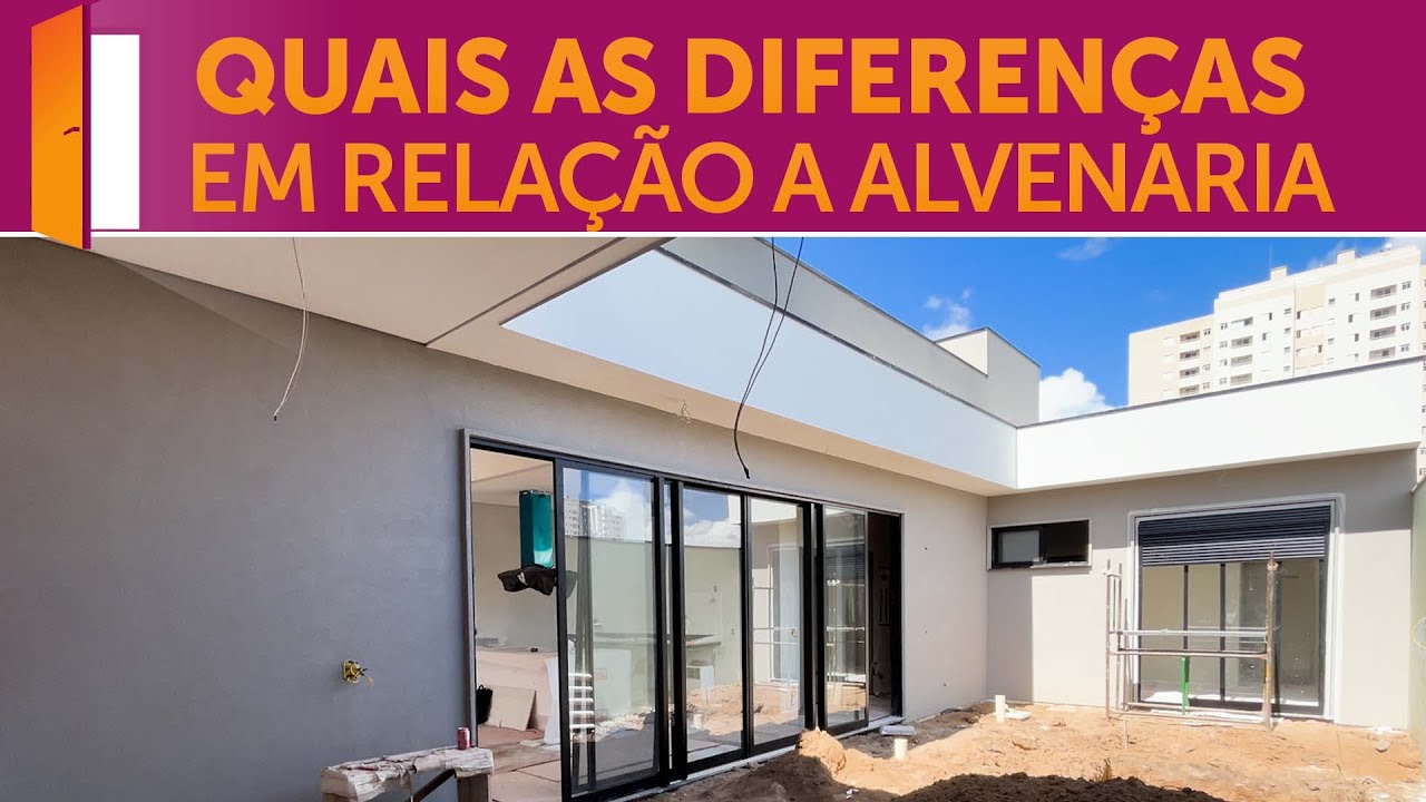 Como é uma casa em Light Steel Frame