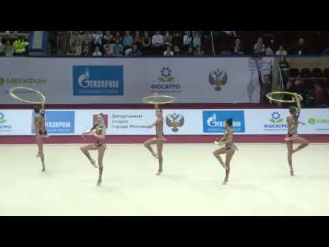 Team Russia - 3 hoops + 2x2 clubs AA GP Moscow 2019  23.45