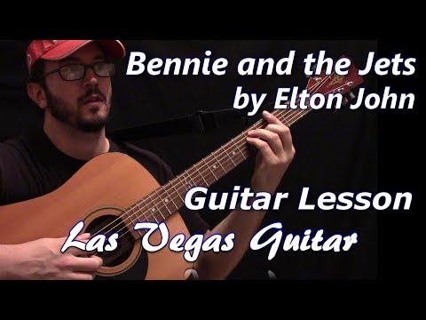 Bennie and The Jets by Elton John Guitar Lesson