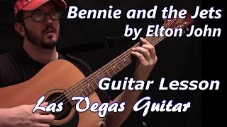 Bennie and The Jets by Elton John Guitar Lesson