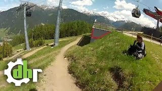 preview picture of video 'Bike Park Tirol iXS German Downhill Cup Race Track 2012'