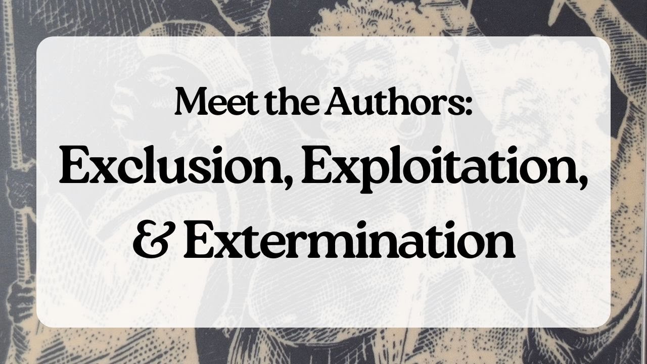 Meet the Authors: Exclusion, Exploitation, and Extermination - Race Relations in Colonial Queensland