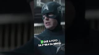 QUE PAPO É ESSE???  #fãdublagem #marvel #mcu #capitãoamerica #ucm #vingadores #humor #memesbr