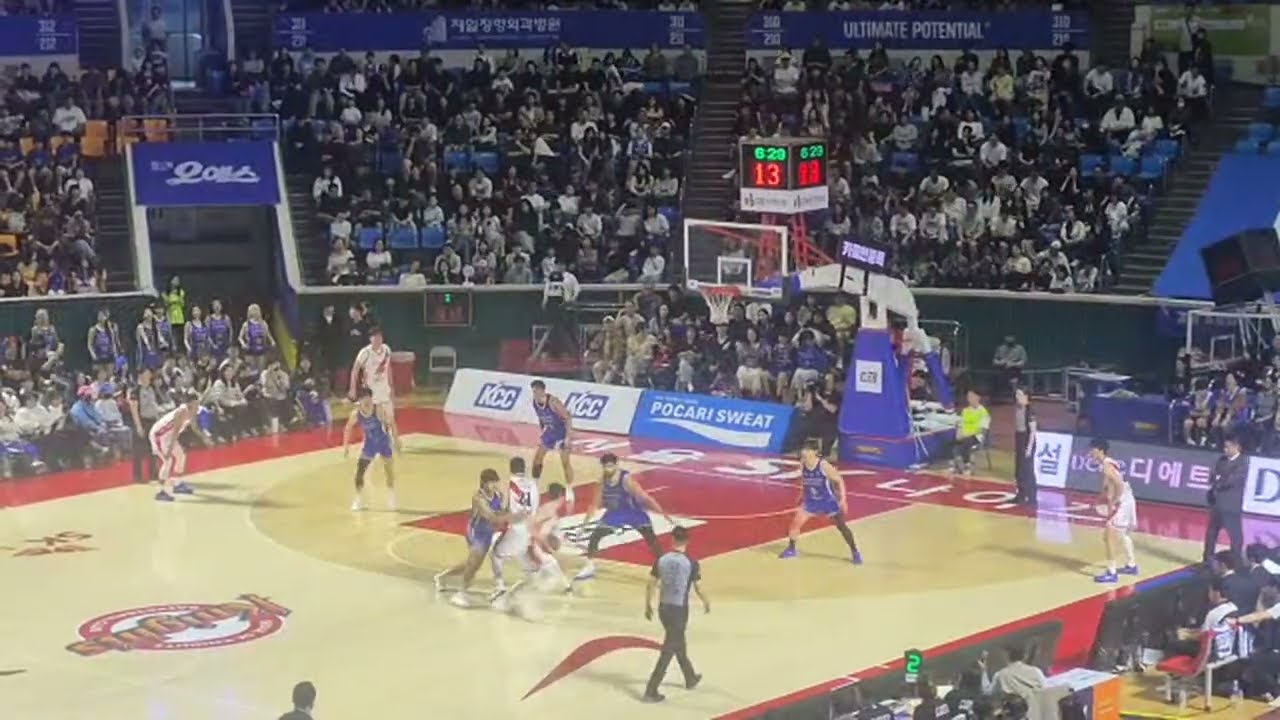 프로농구 삼성 VS 정관장 라이벌 빅매치의 하이라이트(28:59 ~ 33:59)