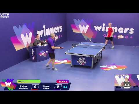 WINners CUP table 2  18.11 Zhukov Vladislav - Ziakun Viktor  21:00