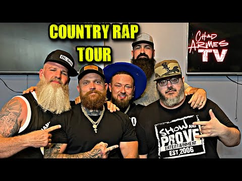 Adam Calhoun, Demun Jones, Brodnax & Dusty Leigh - Country Rap Tour Ep.1 | CHADARMESTV