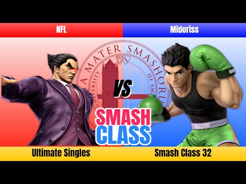 Smash Class 32 - NFL (Kazuya) vs Midoriss (Little Mac) - WF
