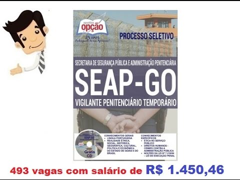 Apostila do Concurso SEAP-GO 2016 - Vigilante Penitenciário Temporário