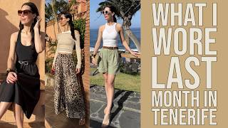 What I Wore Last Month For Some Winter Sun In Tenerife