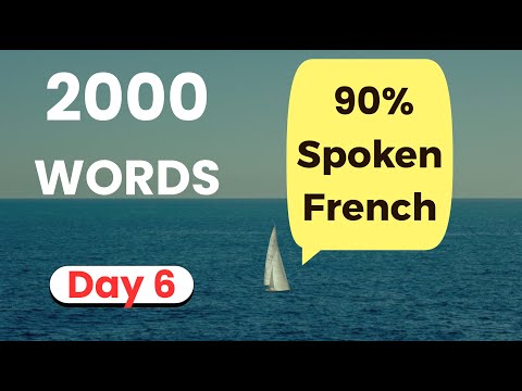 Master 2000 French Words – Day 6 (Words 251–300) | 50 Common Words for Daily French | FR–EN–RU