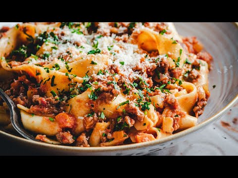Authentic Lamb Bolognese Recipe