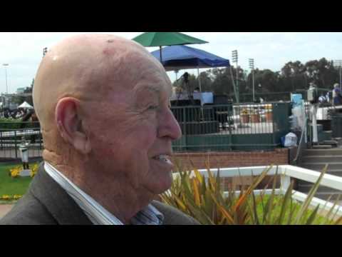 Mel Stute wins the Californian in 1961 with First Balcony