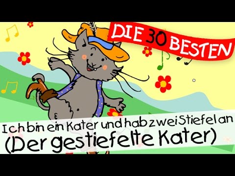 🏞️ Ich bin ein Kater und hab zwei Stiefel an (Der gestiefelte Kater) - Märchenlieder || Kinderlieder